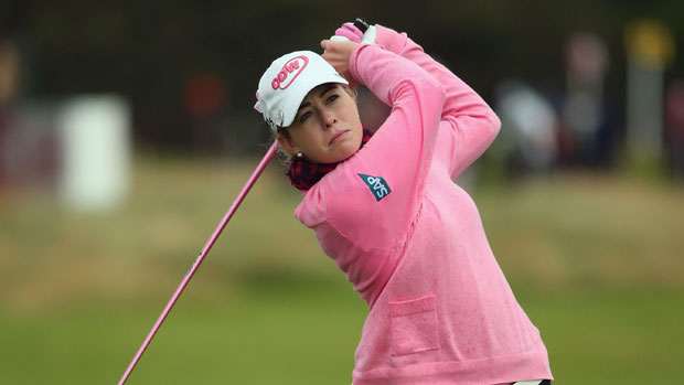 Paula Creamer during the final day at the RICOH Women's British Open