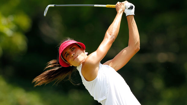 Veronica Felibert during the final round of the Walmart NW Arkansas Championship presented by P&G