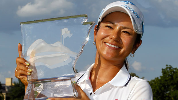 Ai Miyazato during the final round of the Walmart NW Arkansas Championship presented by P&G