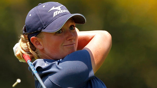 Stacy Lewis during the second round of the Walmart NW Arkansas Championship Presented by P&G