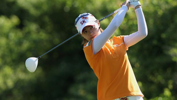 Na Yeon Choi during the first round of the 2012 Wegmans LPGA Championship