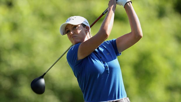 Cristie Kerr during the first round of the 2012 Wegmans LPGA Championship