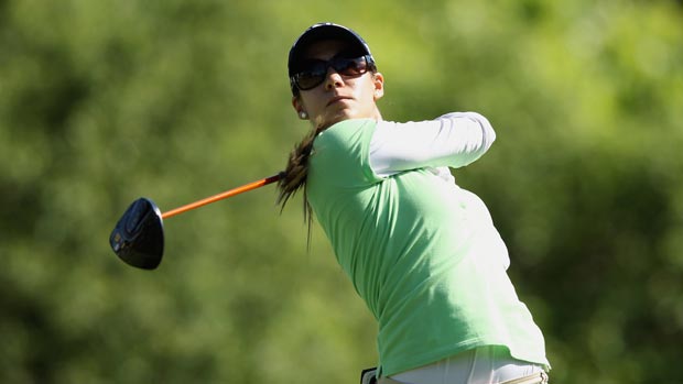 Azahara Munoz during the first round of the 2012 Wegmans LPGA Championship