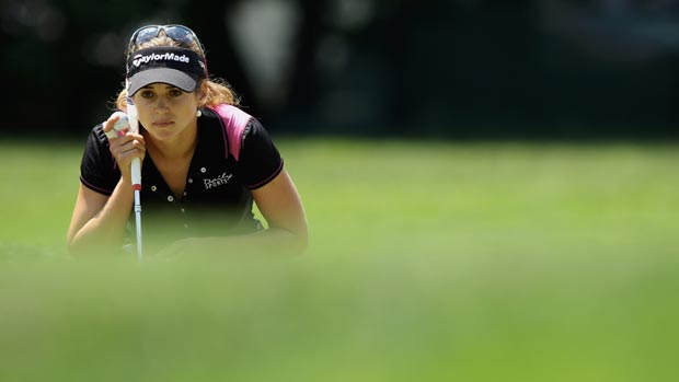 Beatriz Recari during the first round of the 2012 Wegmans LPGA Championship