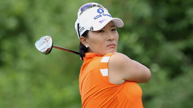 Se Ri Pak during the second round of the 2012 Wegmans LPGA Championship