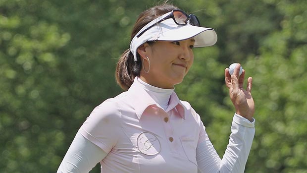 Grace Park during the second round of the 2012 Wegmans LPGA Championship
