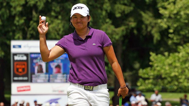 Yani Tseng during the second round of the 2012 Wegmans LPGA Championship