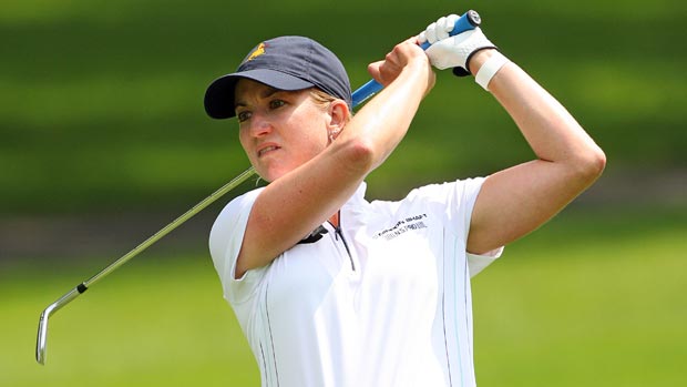 Karrie Webb during the third round of the 2012 Wegmans LPGA Championship