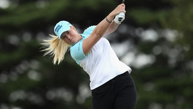 Brittany Lincicome at the ISPS Handa Women's Australian Open