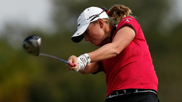 Stacy Lewis during the second round of the CME Group Titleholders