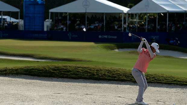 Na Yeon Choi during the Third Round of the 2012 CME Group Titleholders 