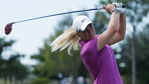 Suzann Pettersen during the Third Round of the 2012 CME Group Titleholders