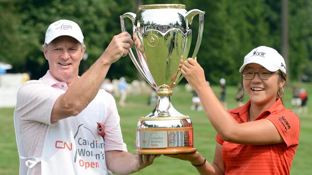 Lydia Ko during the final round of the 2012 CN Canadian Women's Open
