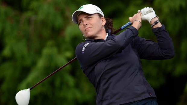 Moira Dunn during the first round of the 2012 CN Canadian Women's Open