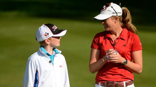 CN Canadian Women's Open CN Future Links Walk with a Pro - Paula Creamer