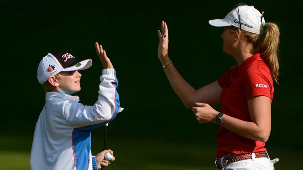 CN Canadian Women's Open CN Future Links Walk with a Pro - Paula Creamer