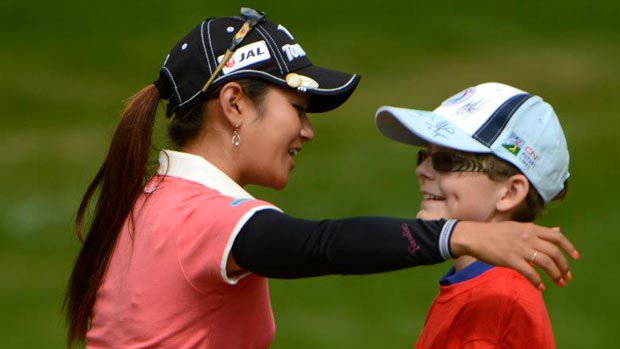 CN Canadian Women's Open CN Future Links Walk with a Pro - Ai Miyazato