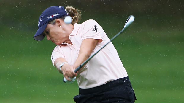 Cristie Kerr during the third round of the 2012 Evian Masters Presented by Société Générale