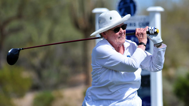 Shirley Spork during the pro-am