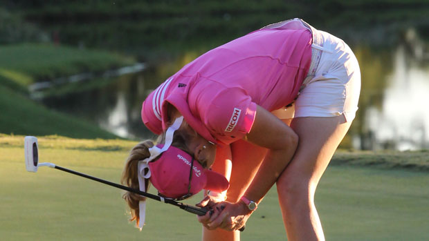 Paula Creamer during the Final Round of the 2012 Kingsmill Championship