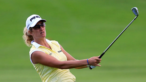 Giulia Sergas during the First Round of the 2013 Pure Silk-Bahamas LPGA Classic