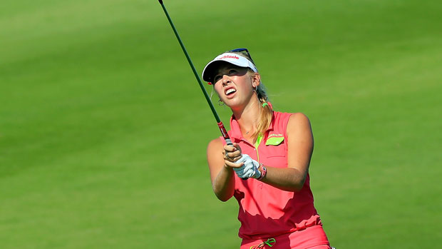 Jessica Korda during the second round of the 2013 Pure Silk-Bahamas LPGA Classic