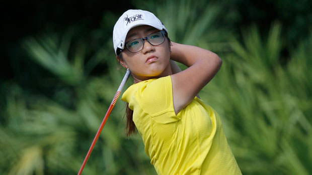 Lydia Ko during the second round of the CME Group Titleholders