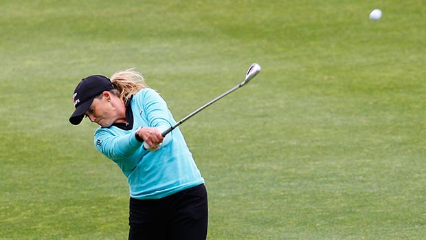 Cristie Kerr during the final round of the Kingsmill Championship