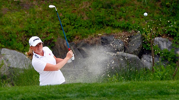 Stacy Lewis during the final round of the Kingsmill Championship