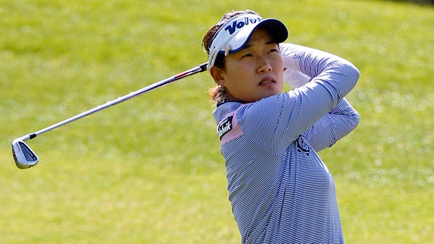 Ilhee Lee during the second round of the Kingsmill Championship