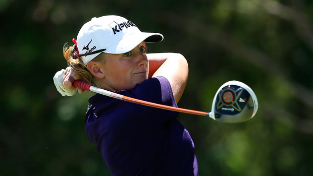 Stacy Lewis at the LPGA LOTTE Championship