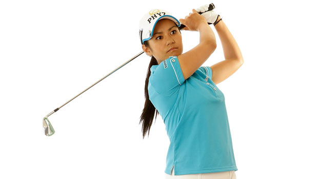 Ai Miyazato takes a fun photo