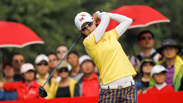 Na Yeon Choi during the second round of the 2013 Reignwood LPGA Classic