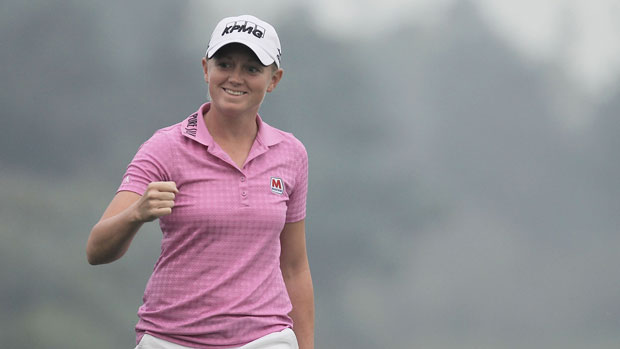Stacy Lewis during the third round of the 2013 Reignwood LPGA Classic