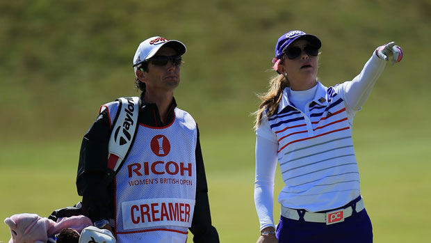 Paula Creamer during the Second Round of the 2013 RICOH Women's British Open
