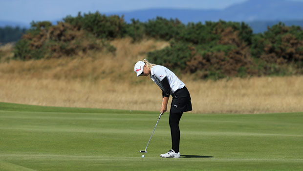 Anna Nordqvist during the Second Round of the 2013 RICOH Women's British Open