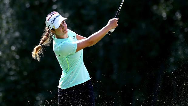 Beatriz Recari during the second-round of the Safeway Classic Presented by Coca-Cola