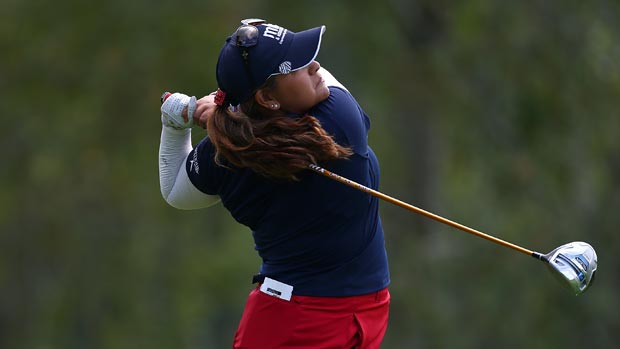Lizette Salas during the second-round of the Safeway Classic Presented by Coca-Cola