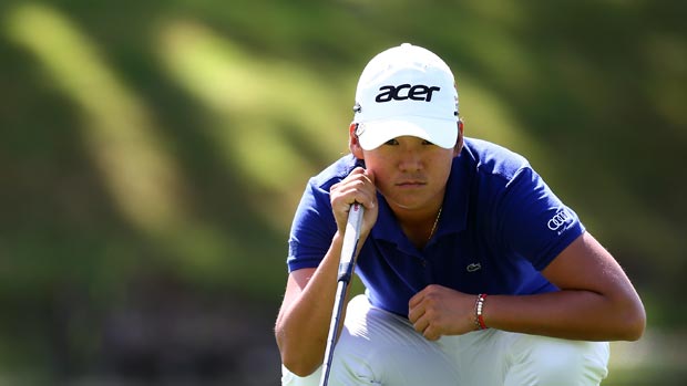 Yani Tseng during the second-round of the Safeway Classic Presented by Coca-Cola
