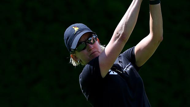 Karrie Webb during the second-round of the Safeway Classic Presented by Coca-Cola