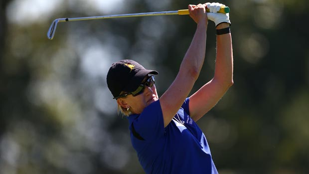 Karrie Webb during the third-round of the Safeway Classic Presented by Coca-Cola