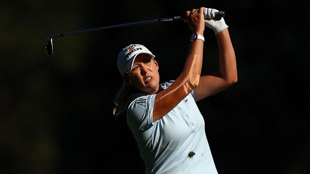 Cristie Kerr during the final round of the Safeway Classic Presented by Coca-Cola