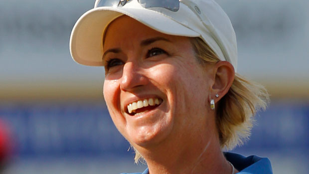 Karrie Webb during the final round of the 2013 ShopRite LPGA Classic Presented by Acer