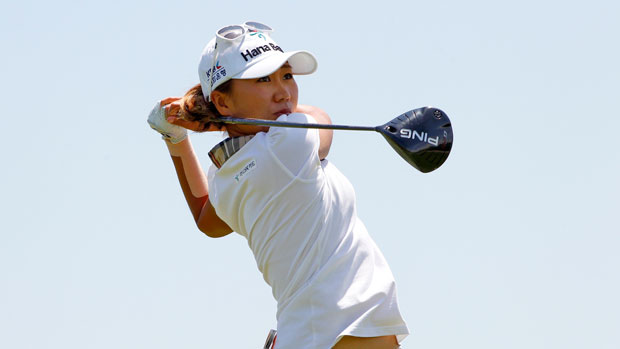 I.K. Kim during the first round of the 2013 ShopRite LPGA Classic Presented by Acer