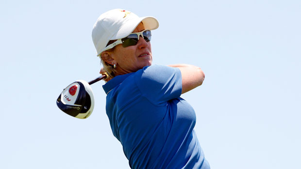 Karrie Webb during the first round of the 2013 ShopRite LPGA Classic Presented by Acer