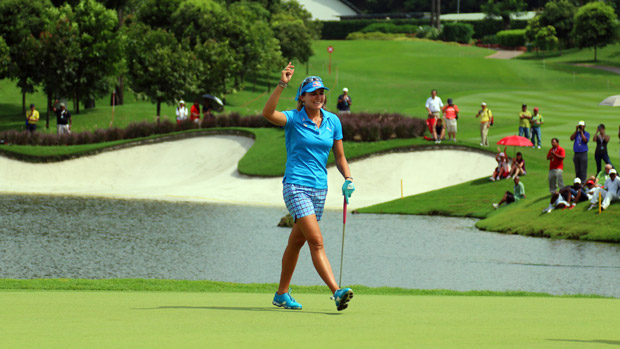 Lexi Thompson during the 2013 Sime Darby LPGA Malaysia Final Round