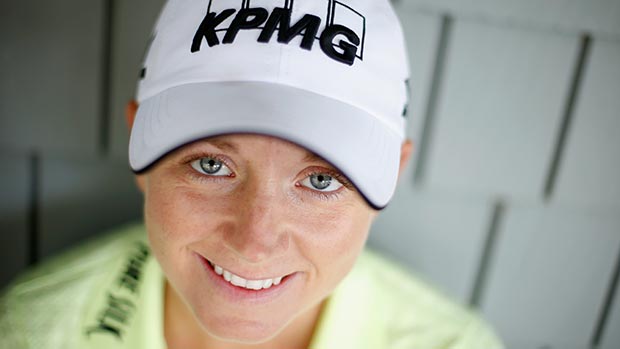 Stacy Lewis poses for a portrait