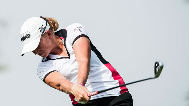 Stacy Lewis during the third round of the Honda LPGA Thailand