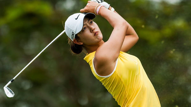 Michelle Wie during the third round of the Honda LPGA Thailand