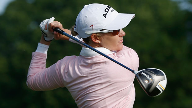 Sarah Jane Smith during the third round of the 2013 Wegmans LPGA Championship